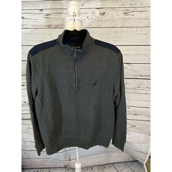 Nautica Quarter Zip Pullover Size Small - Picture 2 of 6